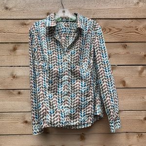 Boden size 14 Button Front Essential Shirt WA249